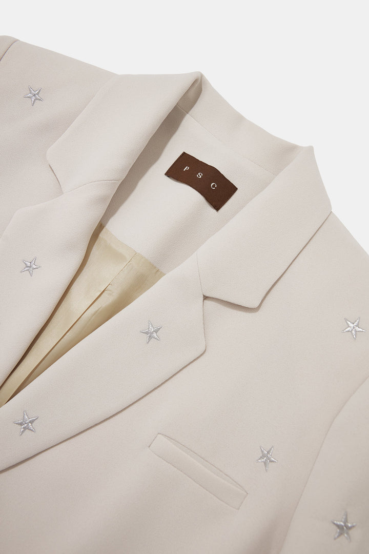 Star Blazer Beige