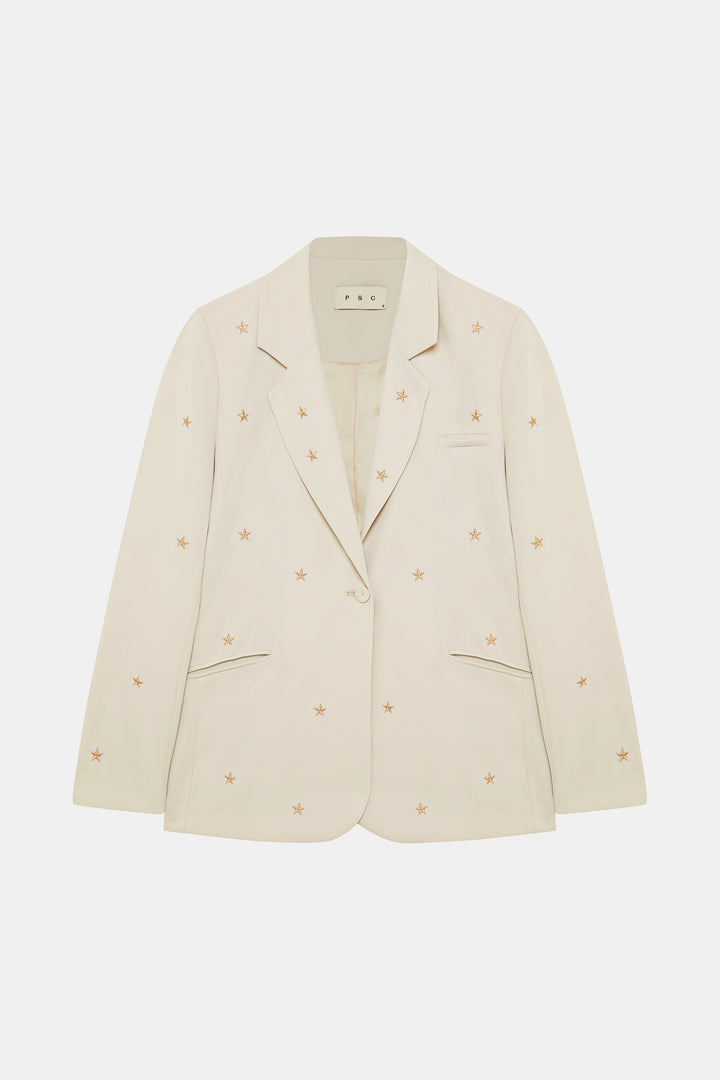 Star Blazer Ecru