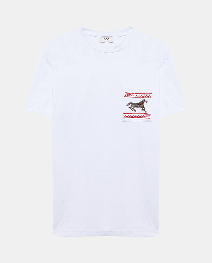 Horse White T-Shirt