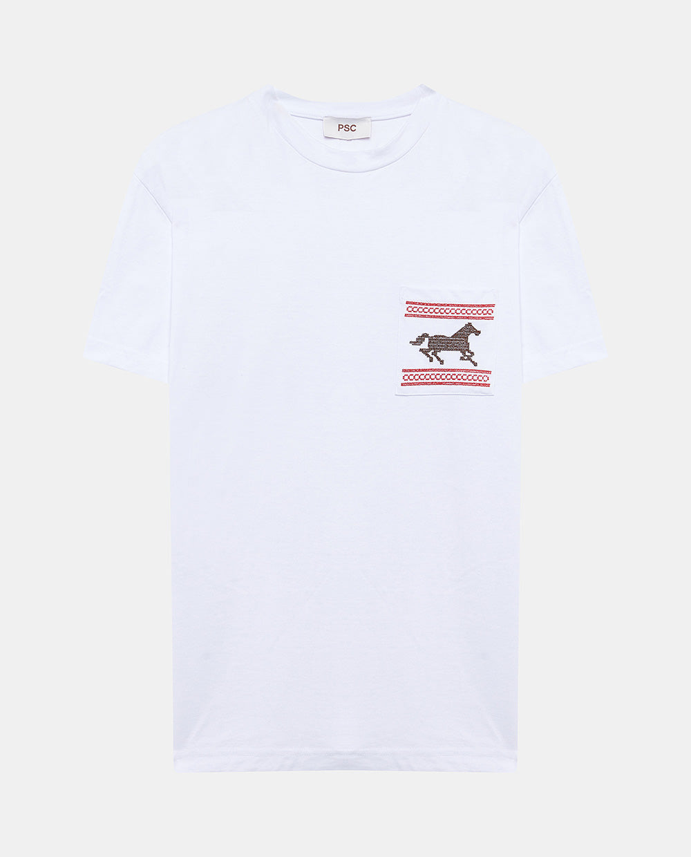 Horse White Men T-Shirt