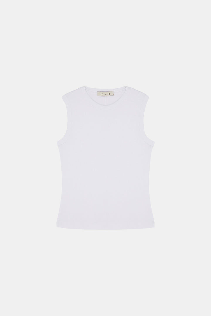 PSC Tank Top White