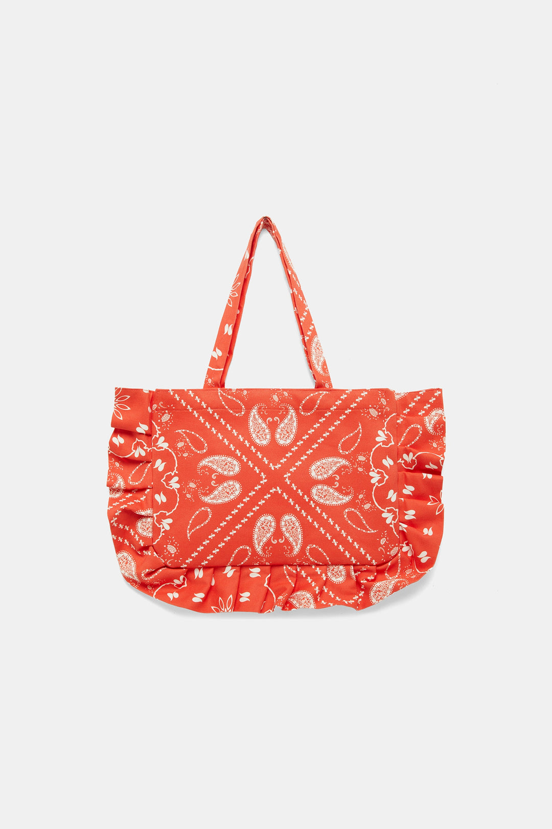 Paisley Red Tote