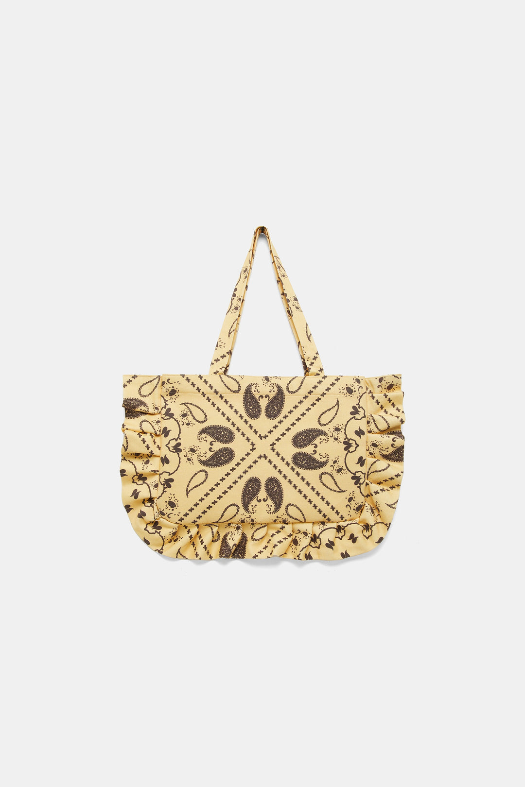 Paisley Yellow Tote