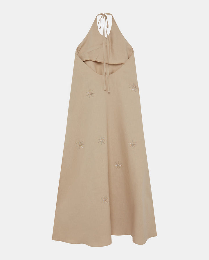 Stone Linen Dress