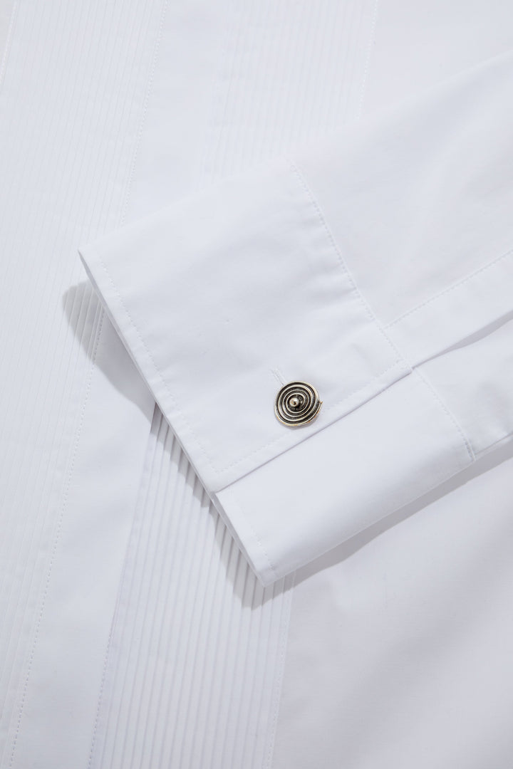 Tuxedo Shirt White