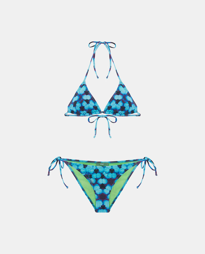 Blue Tie Dye Bikini