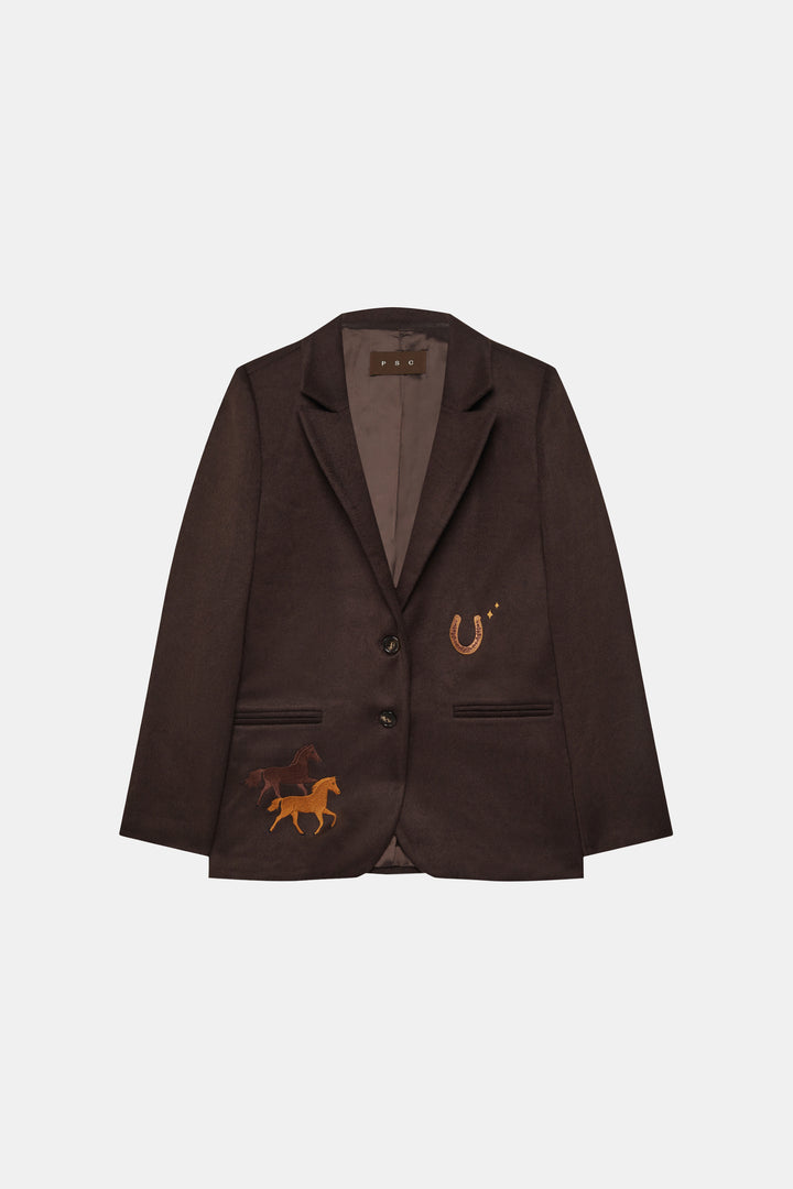 Winter Blazer Brown