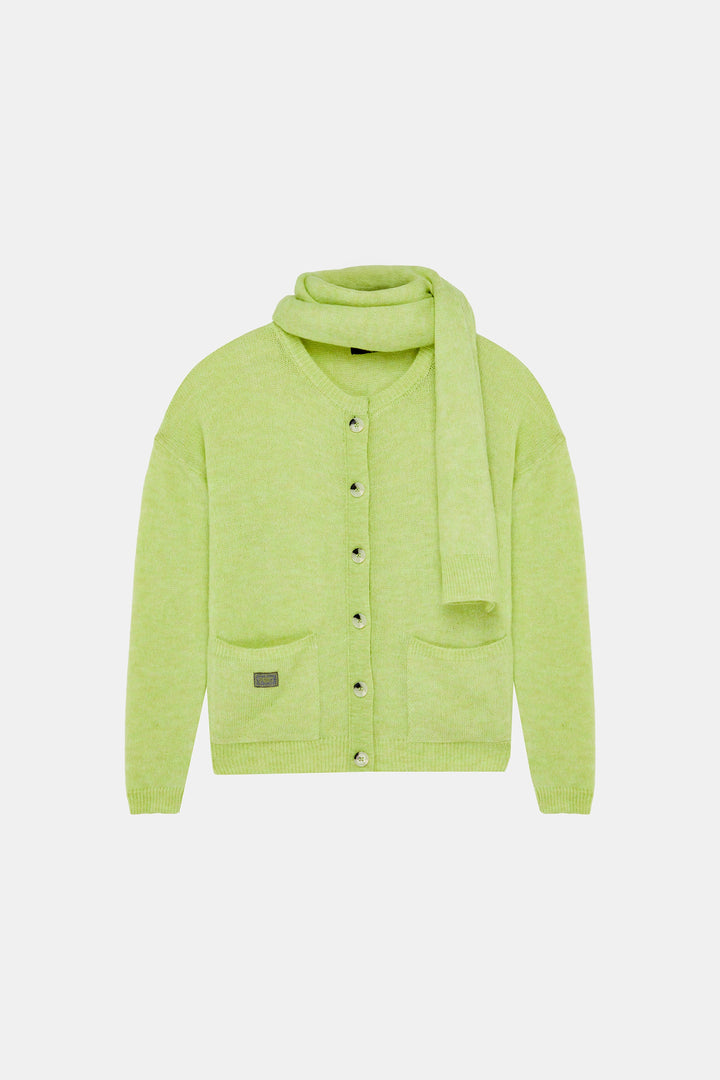 Elise Cardigan Lime