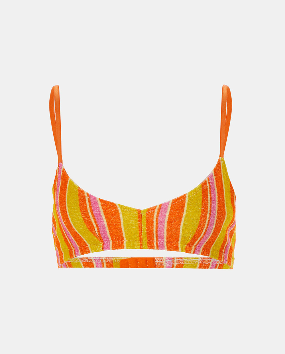 Towel Orange Bralette