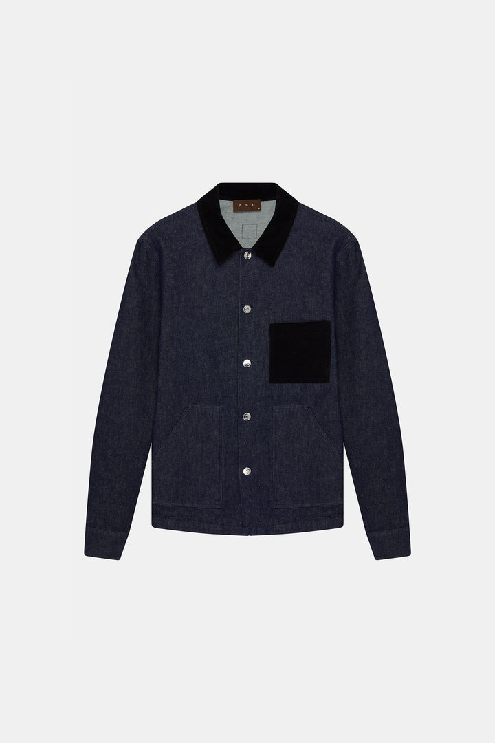 Denim Mix Overshirt