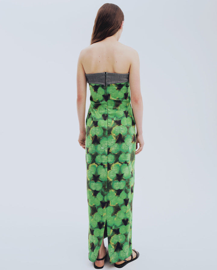 Green Tie Dye Dress