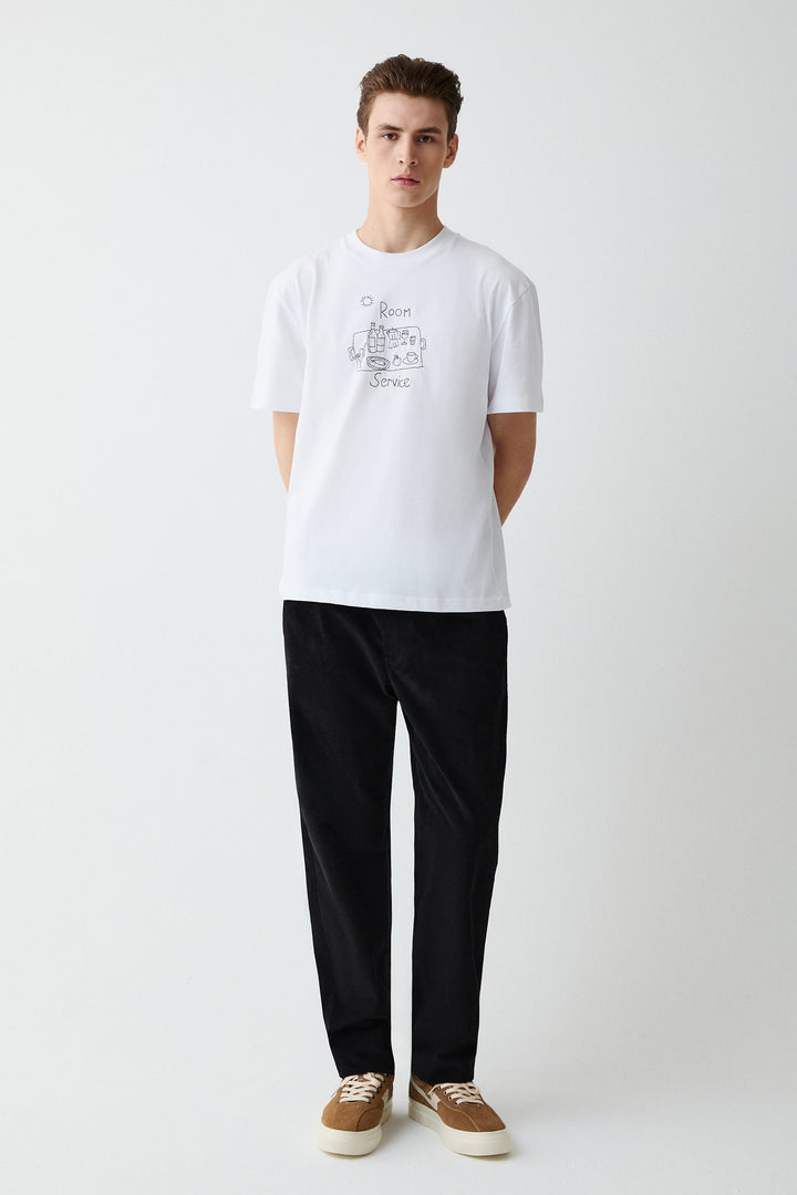 Velvet Black Trousers