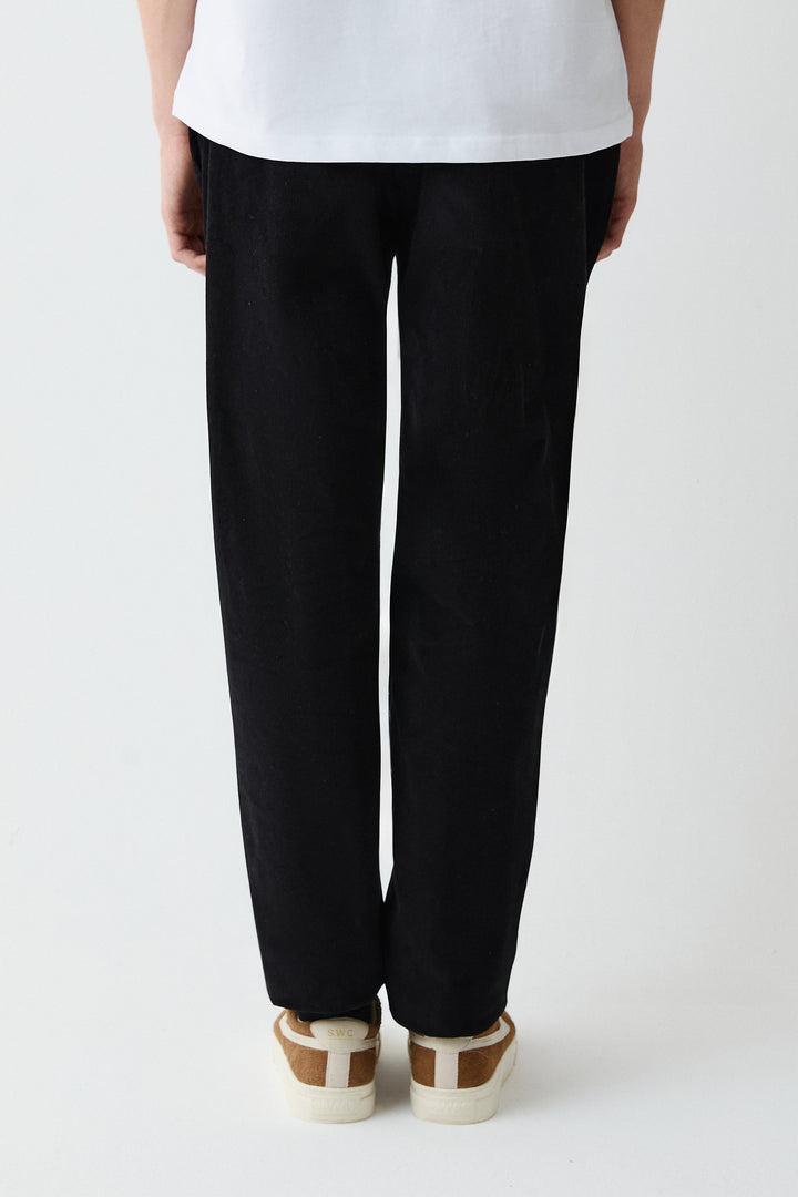 Velvet Black Trousers