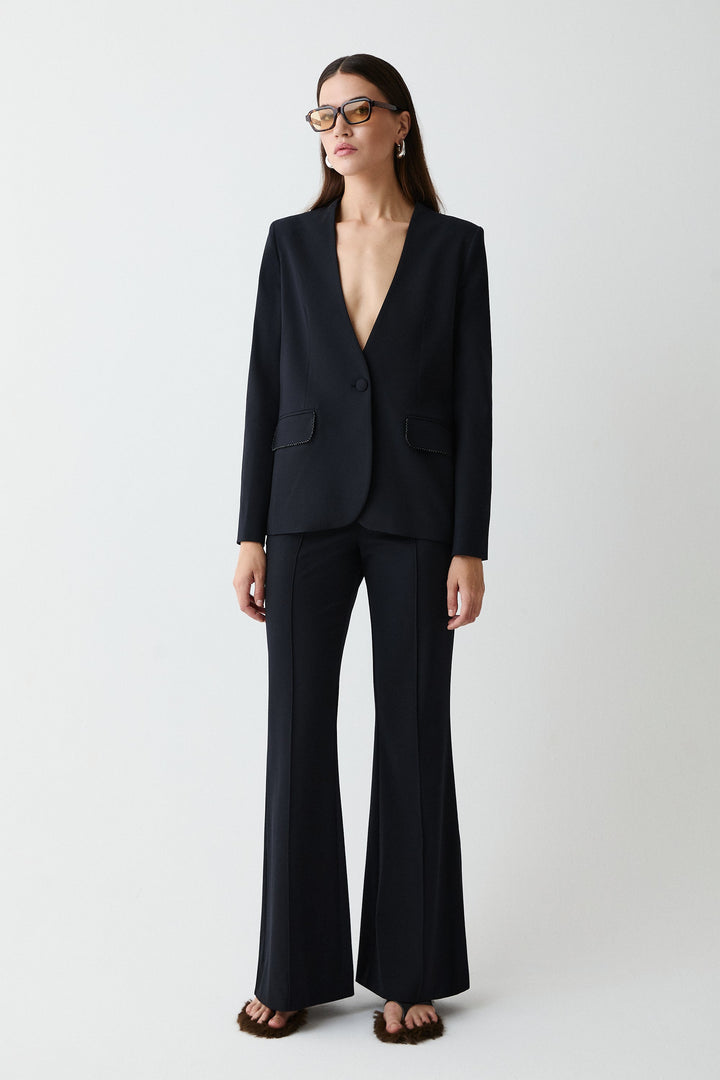 Leon Trousers Black