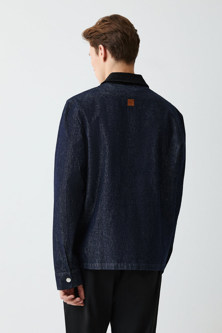 Denim Mix Overshirt