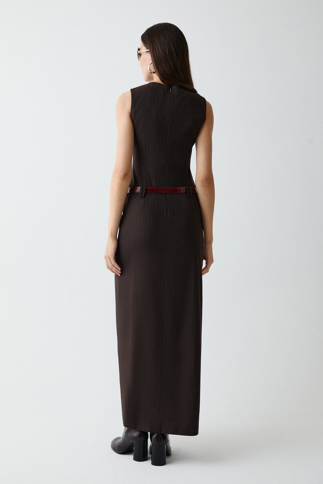 Pinstripe Dress