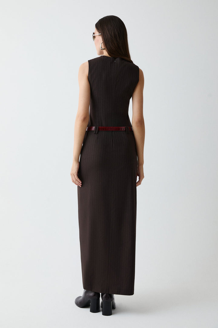 Pinstripe Dress
