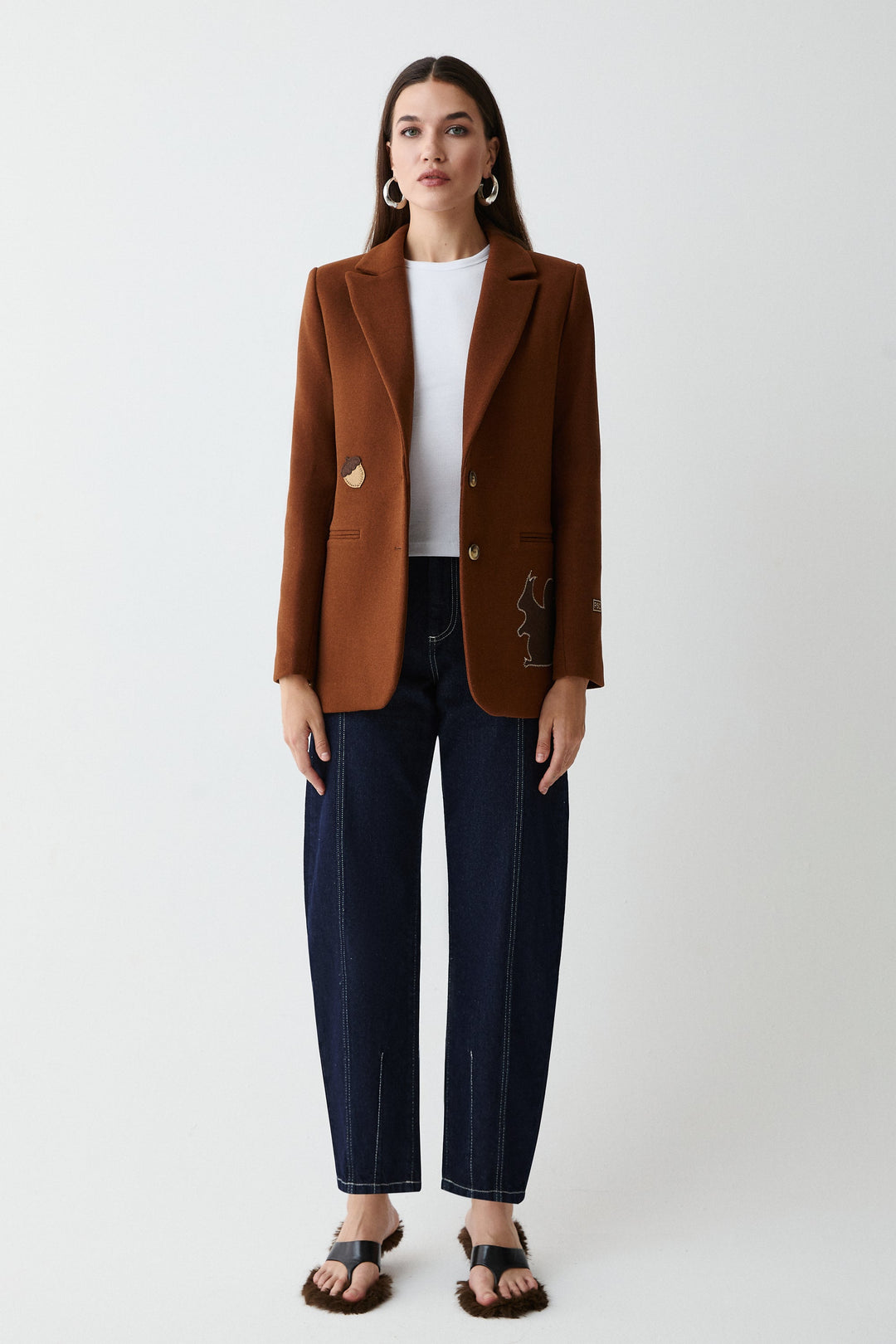 Winter Blazer Brown