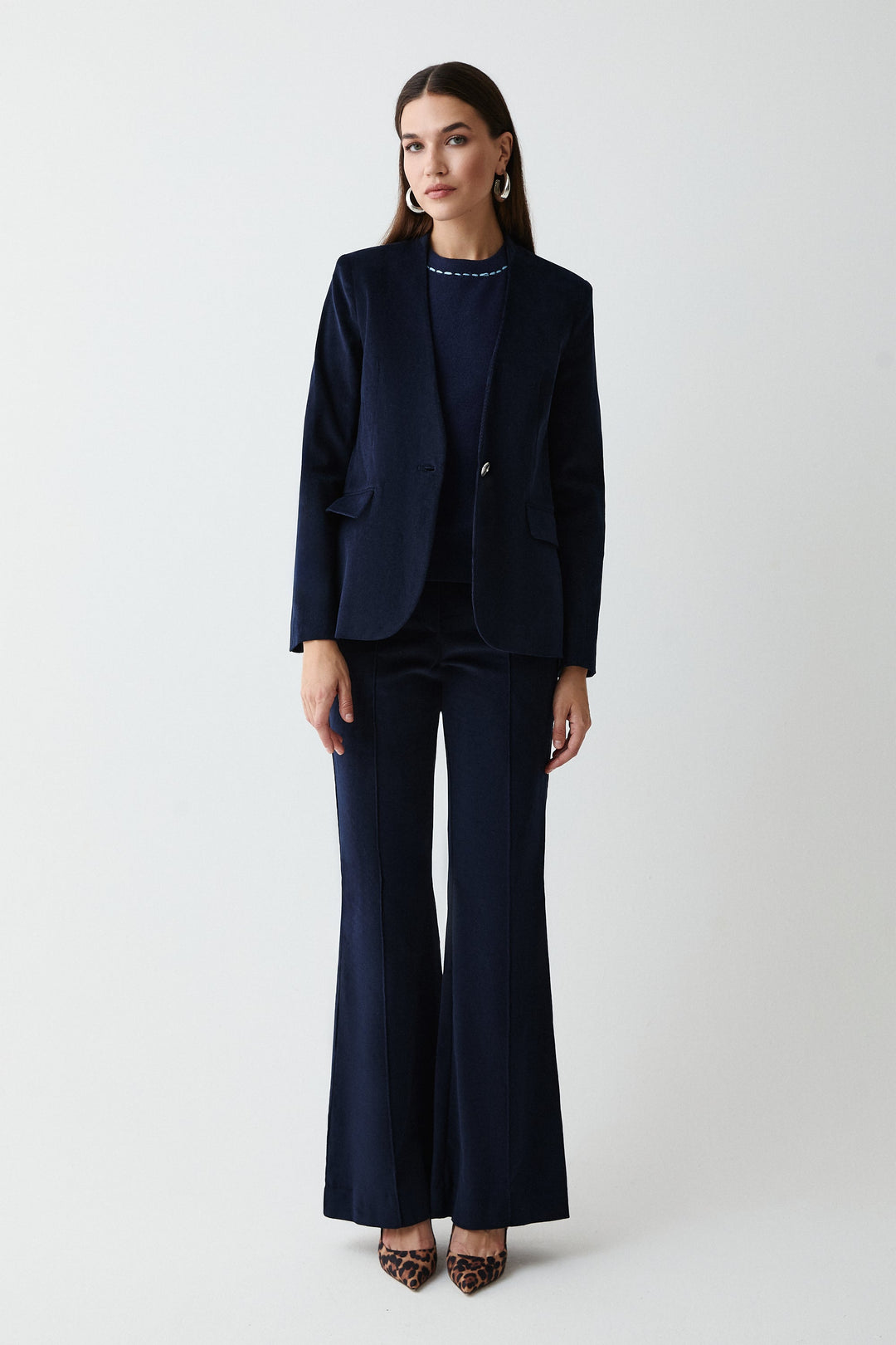 Leon Trousers Navy