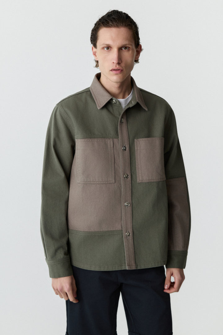 Patchwork Overshirt