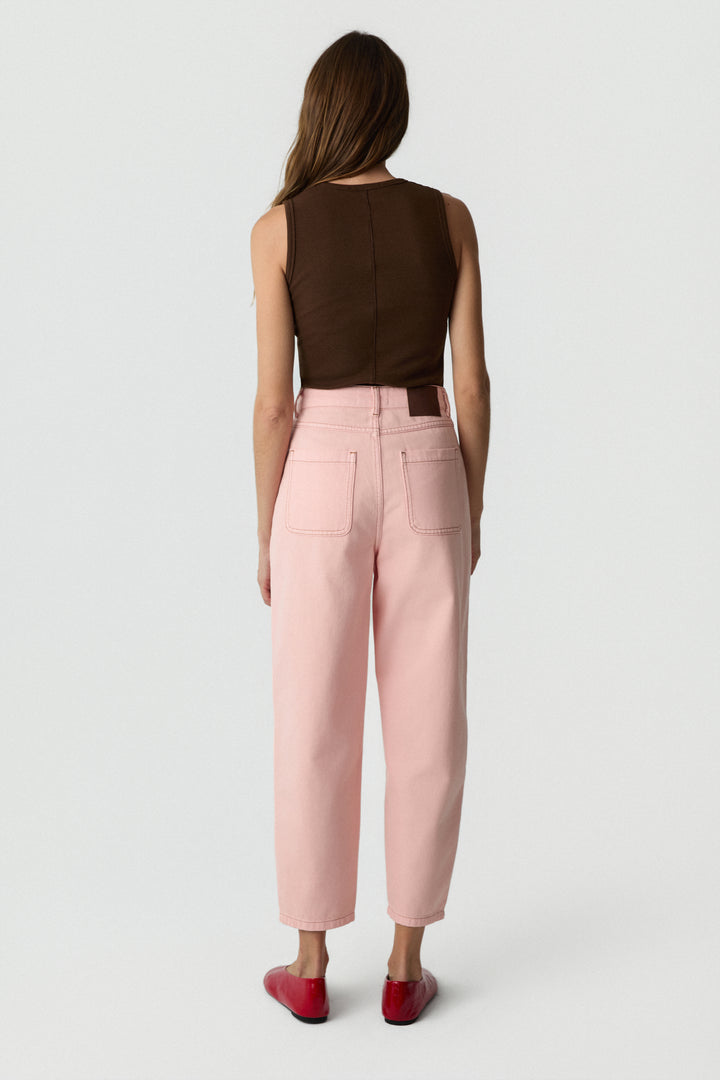 Barrel Jeans Pink
