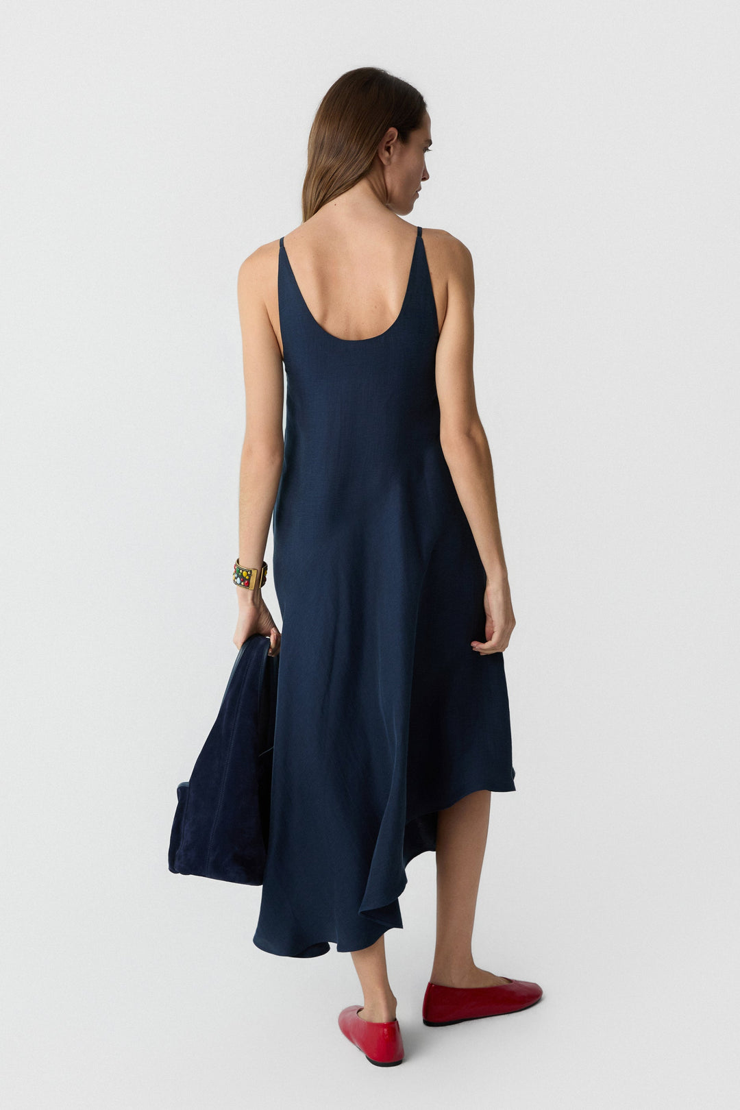 Maya Dress Navy
