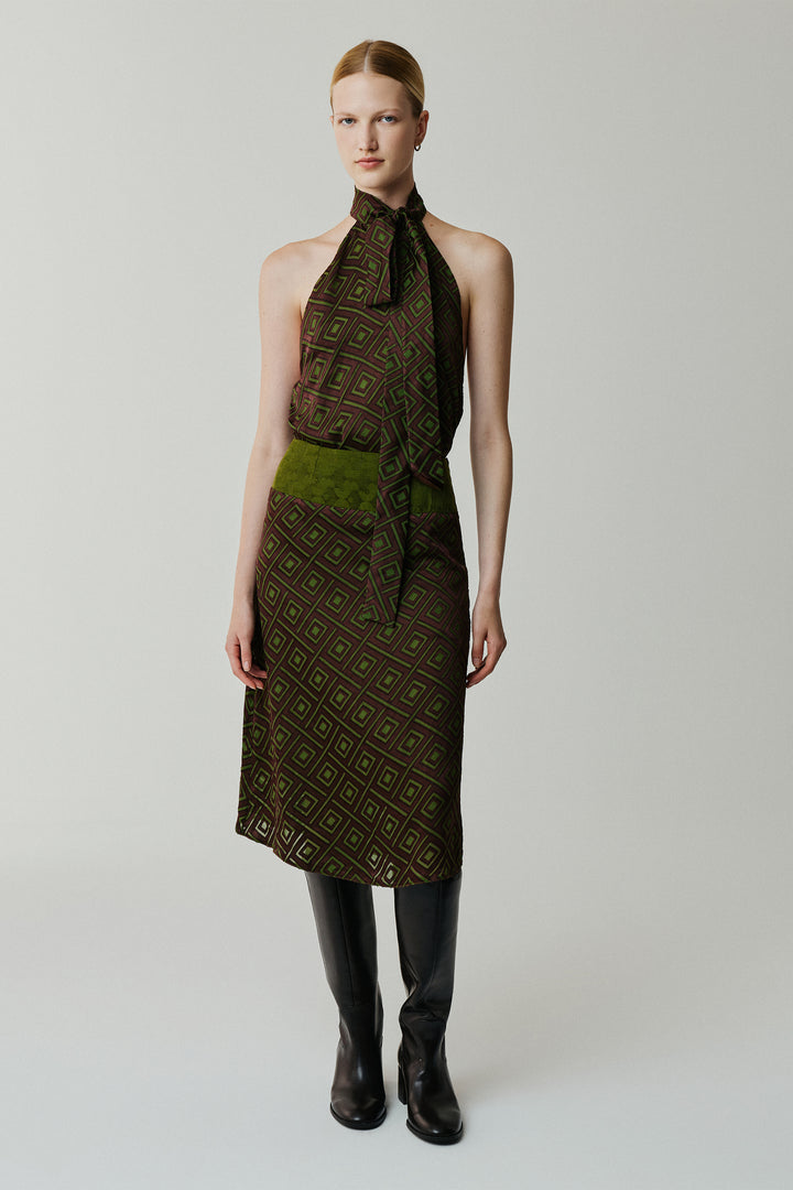 Mosaic Midi Skirt