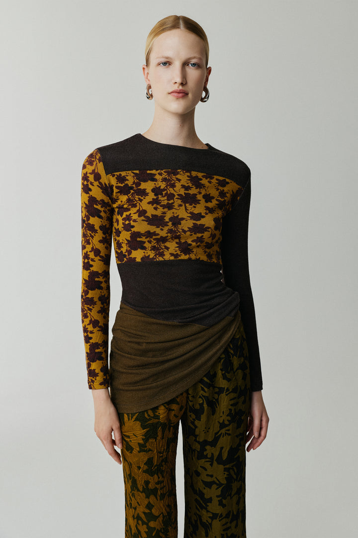 Flora Mix Top