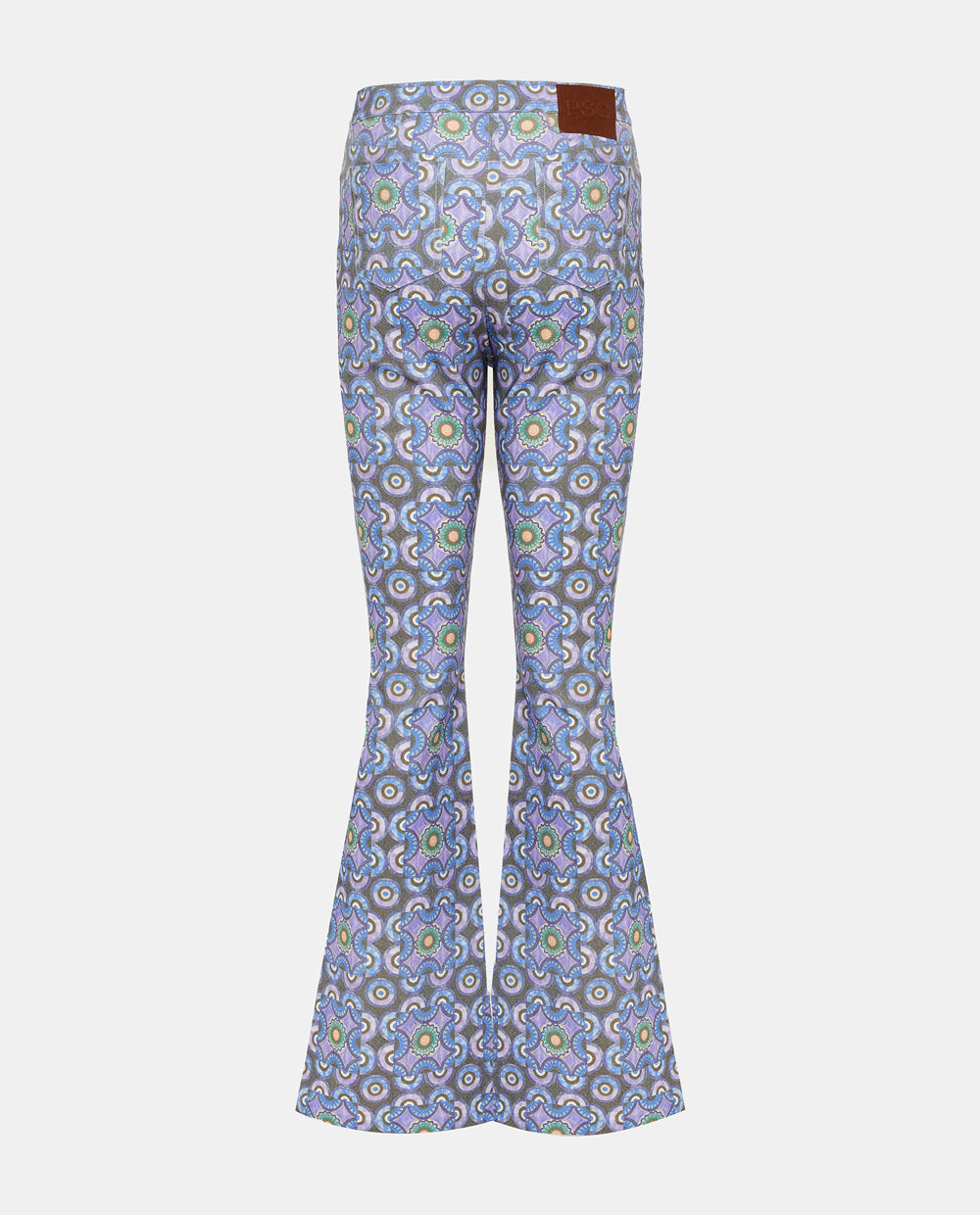 Printed Blue Trousers