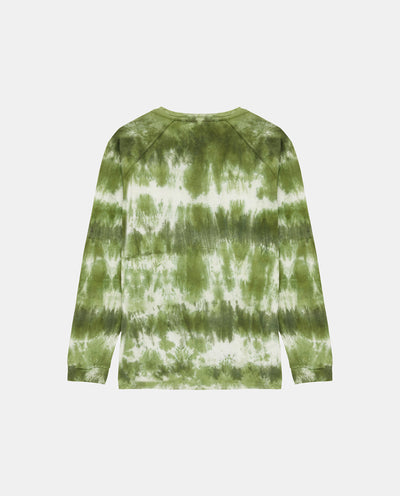 Green Tie Dye Long Sleeve