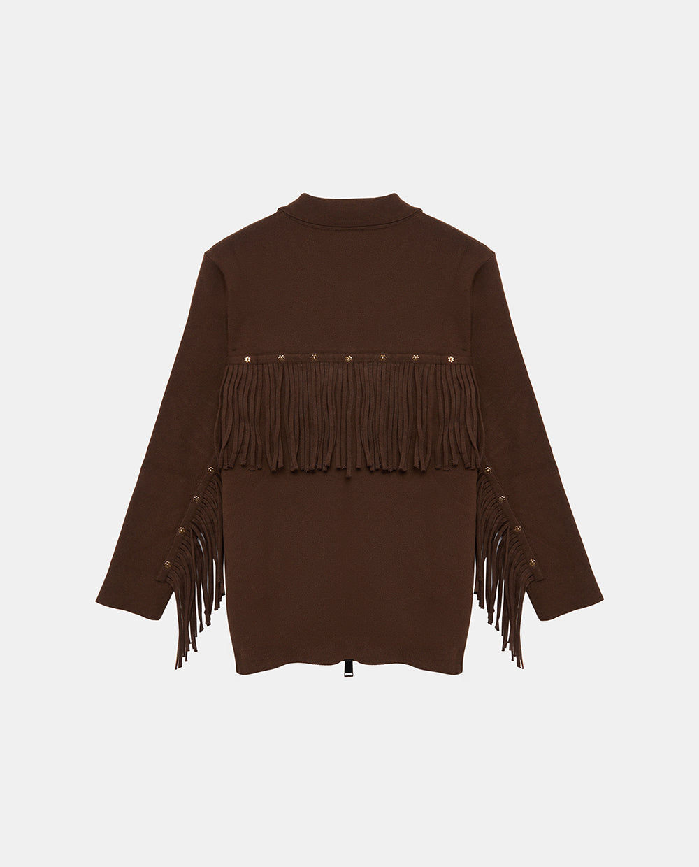 Fringed Brown Jacket