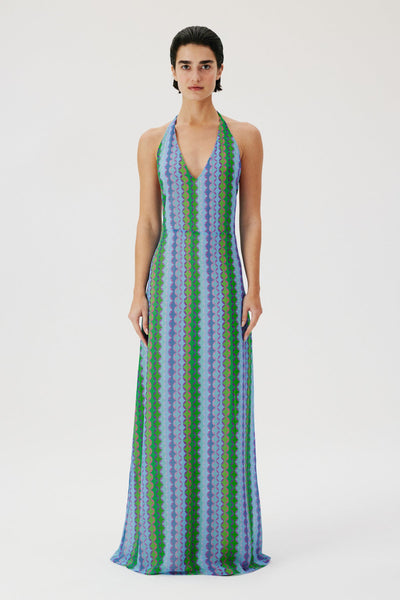 Green Mosaic Dress