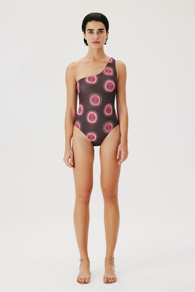 Pink Swirl Swimsuit